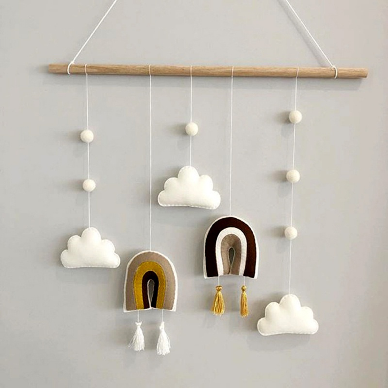Felt Rainbow Wall Hanging