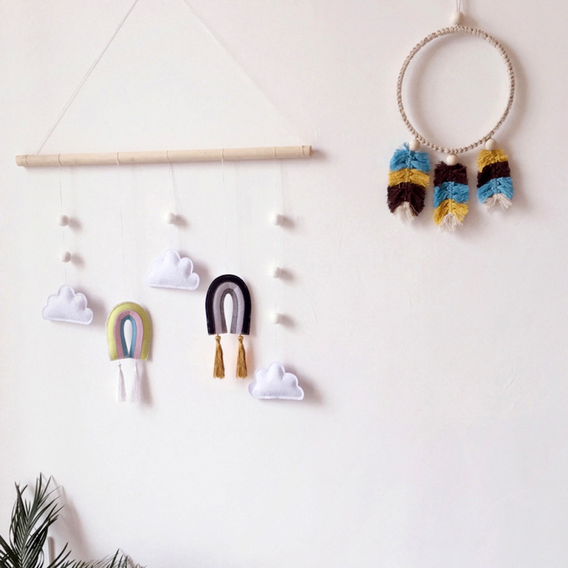 Felt Rainbow Wall Hanging