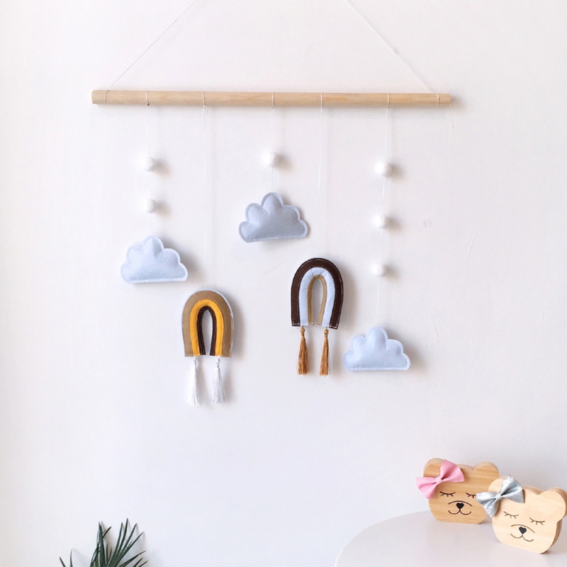 Felt Rainbow Wall Hanging