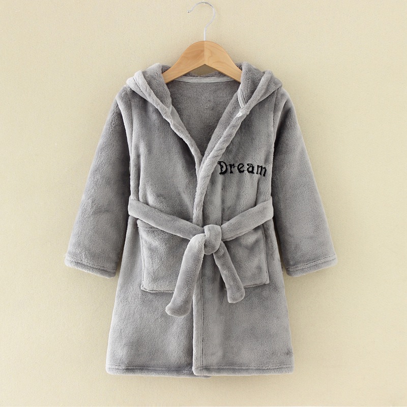 Flannel Kids' Bathrobe