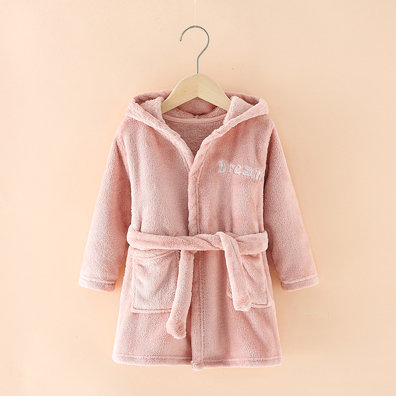 Flannel Kids' Bathrobe