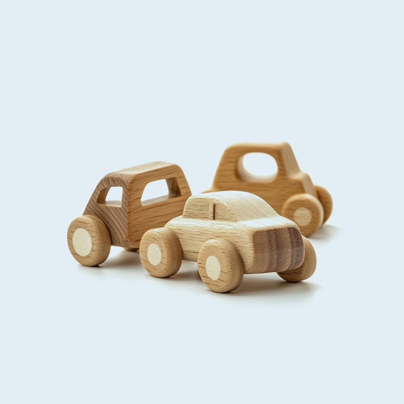 Wooden Car Set