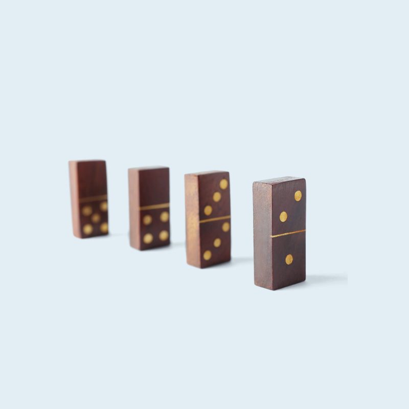 Dominoes, Wooden