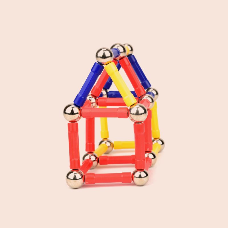 Magnetic Tiles, 60 Pieces