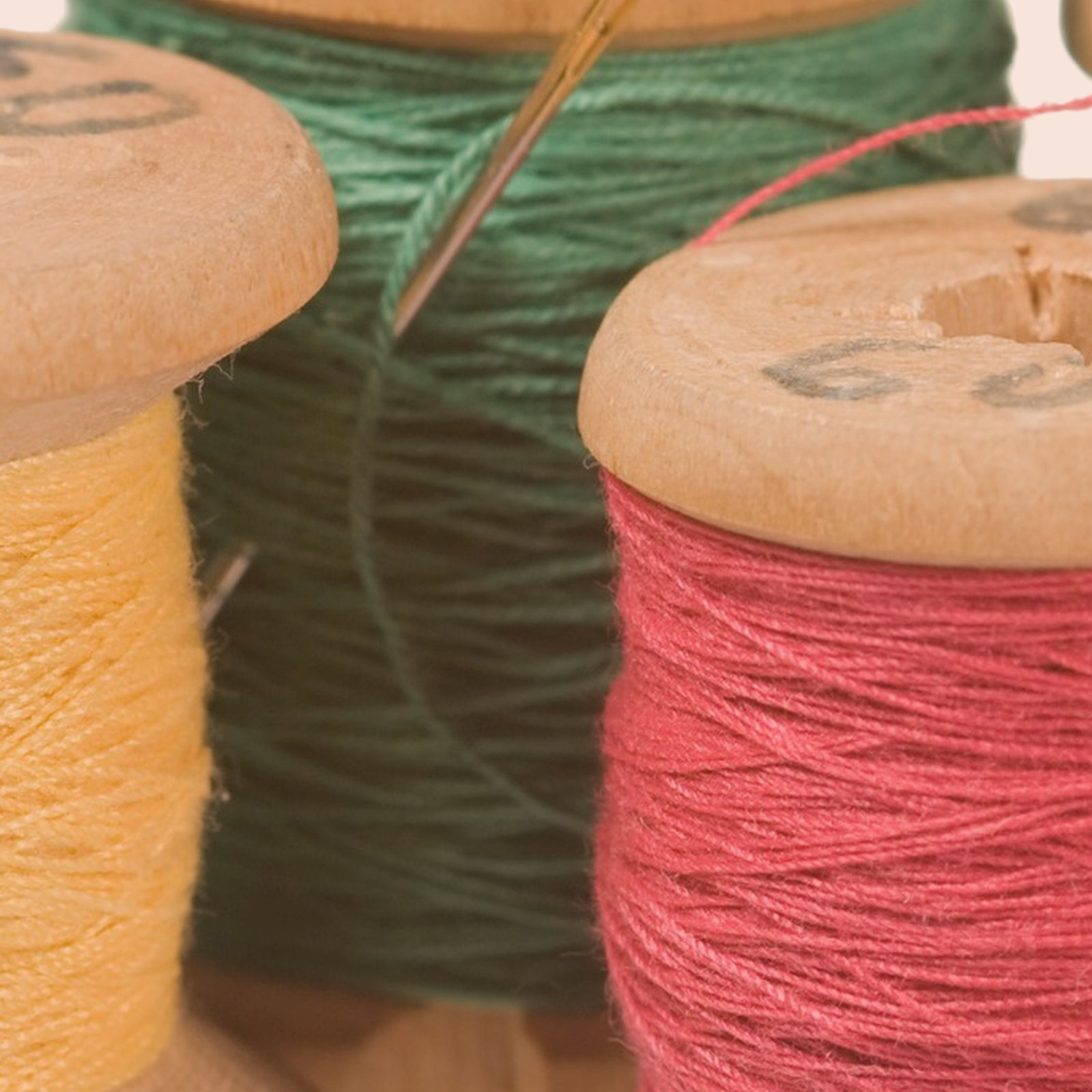 Craft Thread Spools, Set of 12 — 2