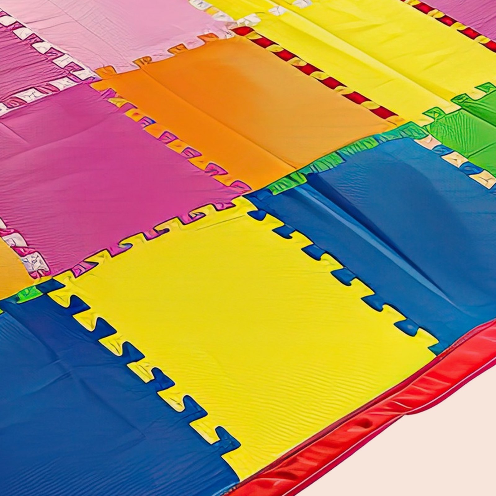 Foam Play Mat, Puzzle Tiles — 2