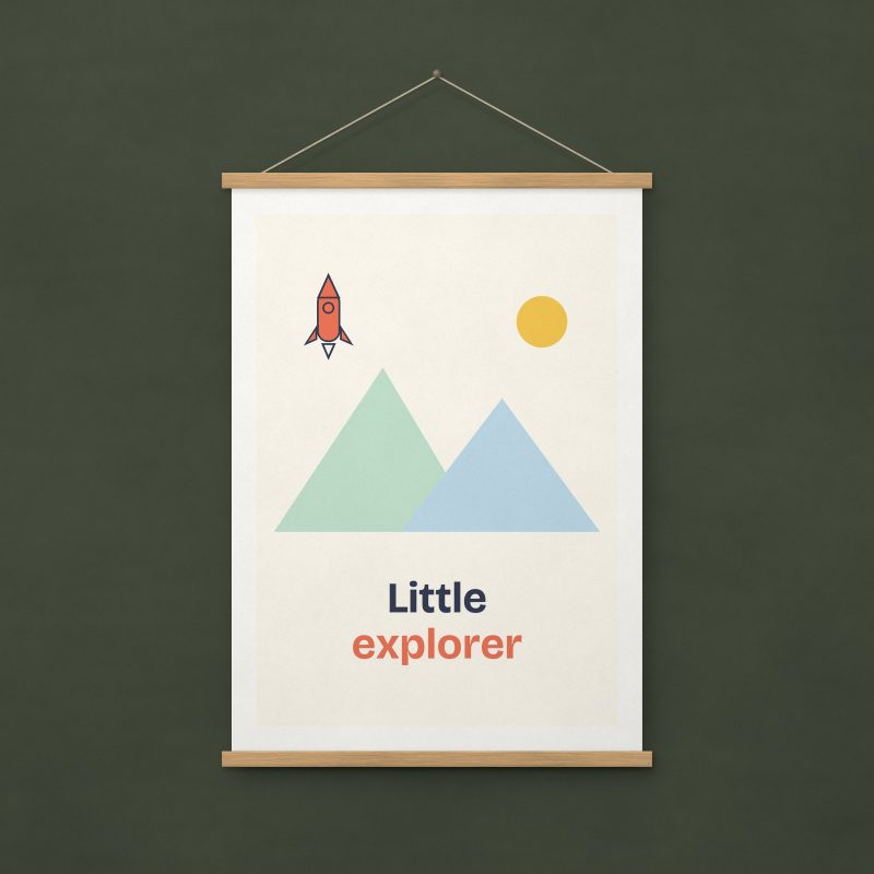 Little Explorer Print – A4