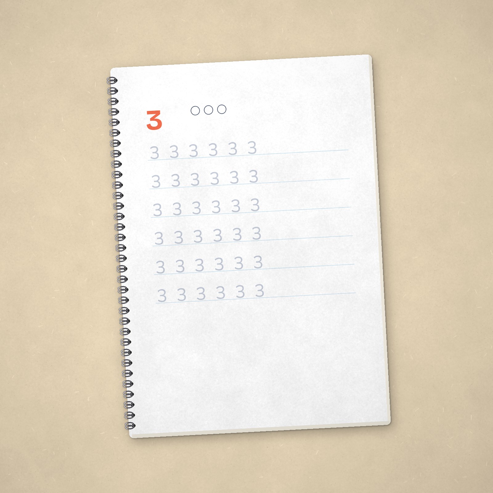 Number Tracing Book