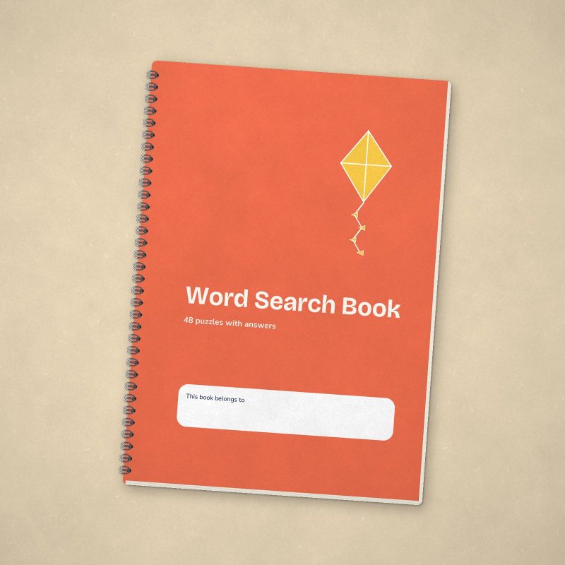 Word Search Book – Coral
