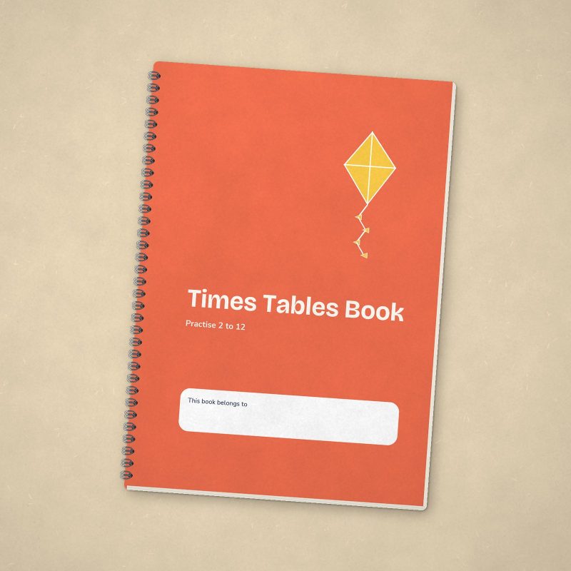 Times Tables Book – Coral