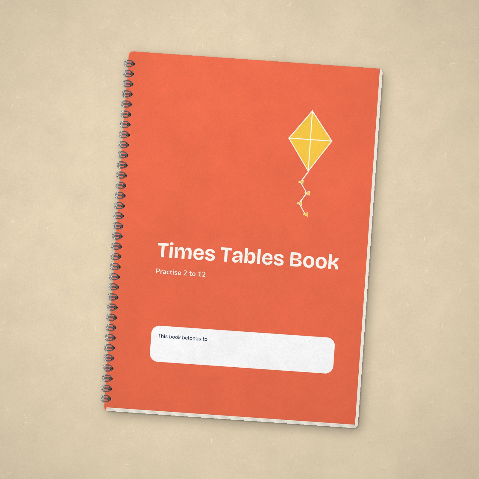 Times Tables Book – Coral