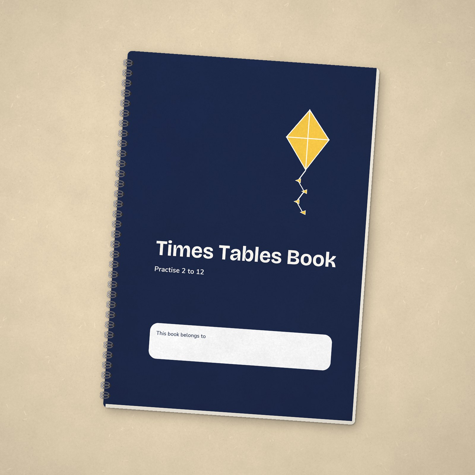 Times Tables Book – Navy
