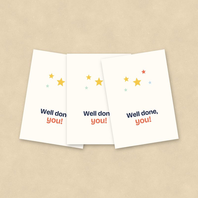 Well Done Cards, Set of 10