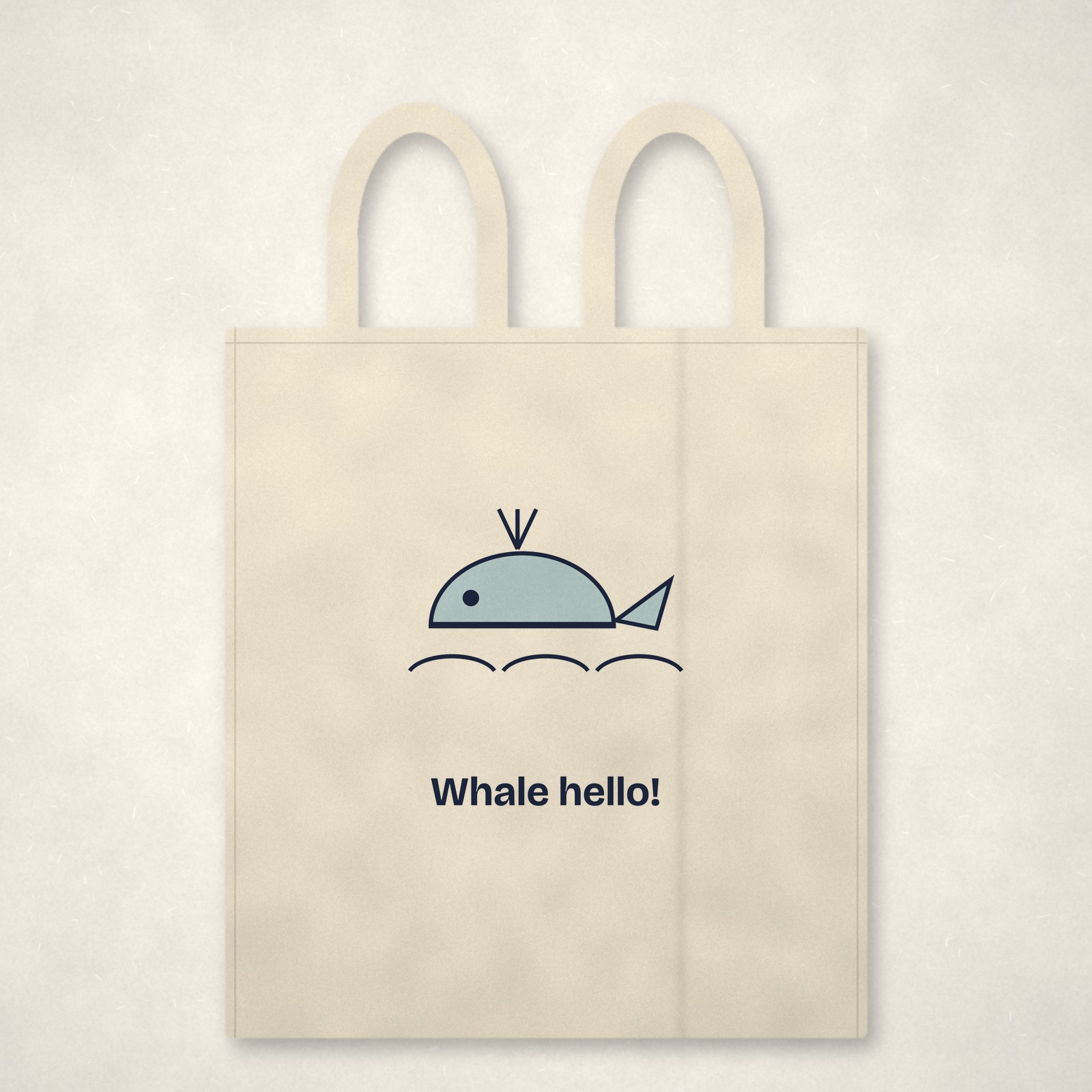 Whale Hello Tote