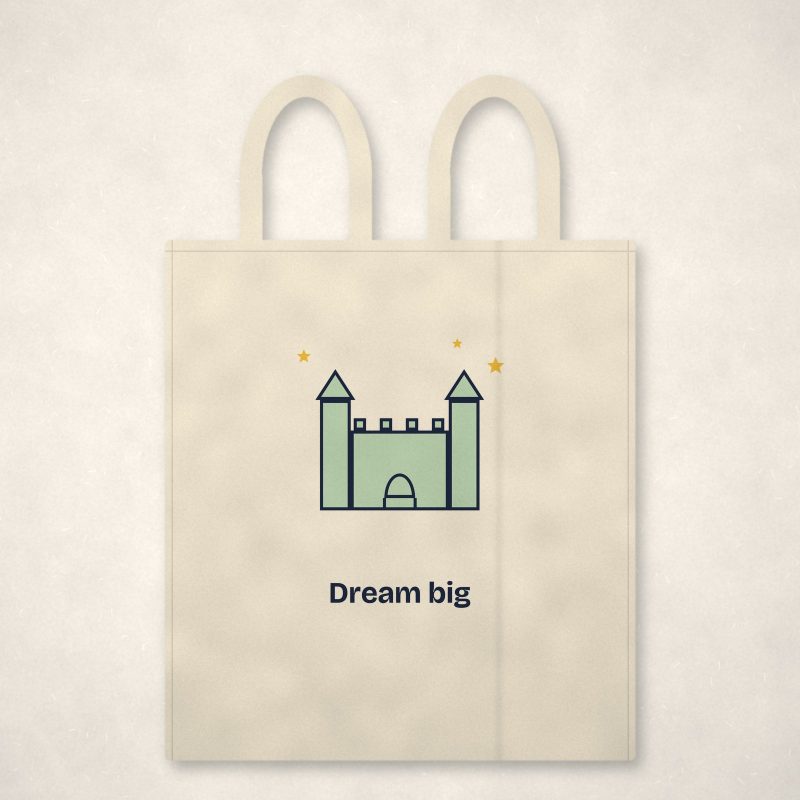 Dream Big Castle Tote