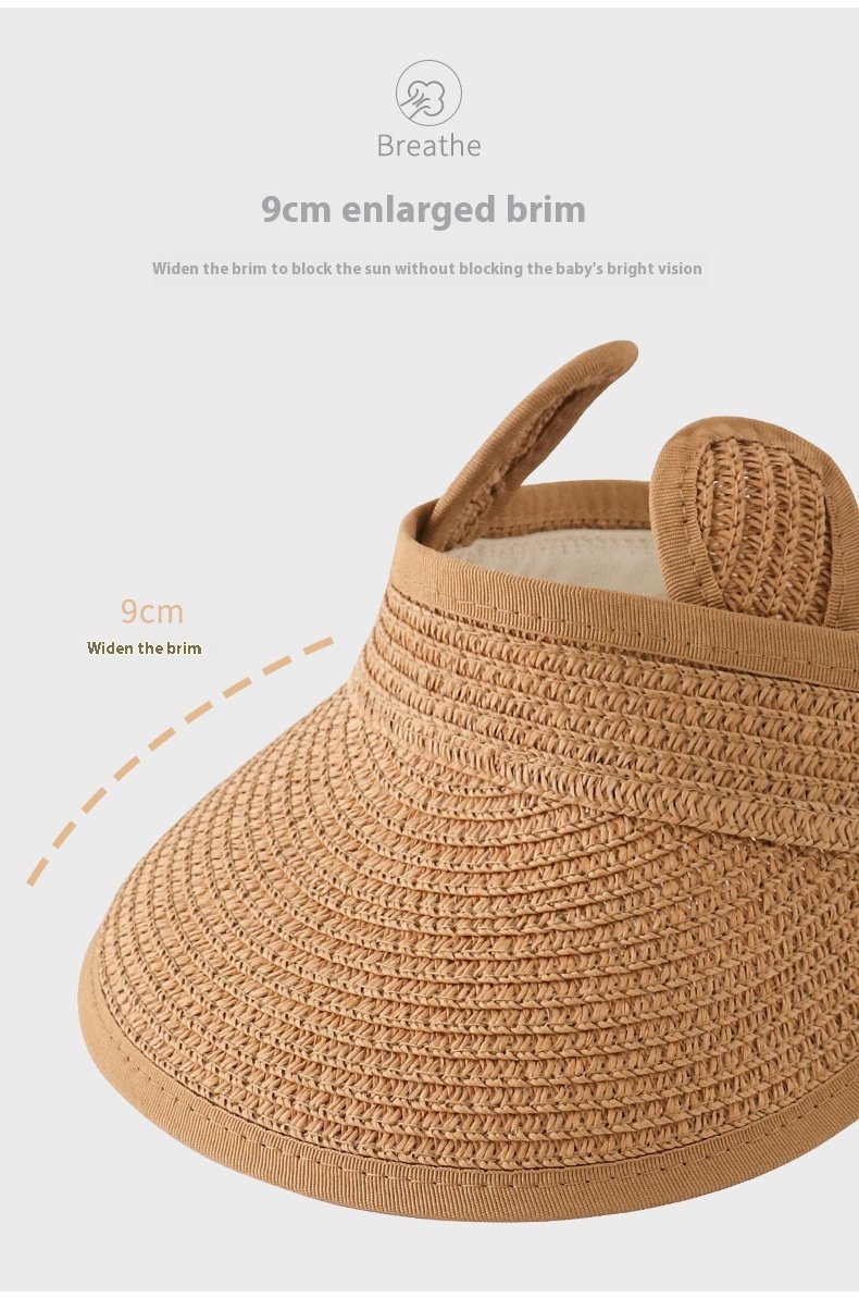 Straw Sun Visor