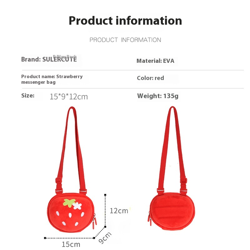 Strawberry Crossbody Bag