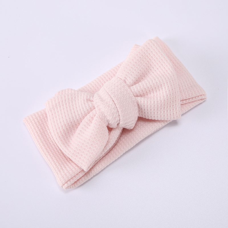 Waffle Bow Headband