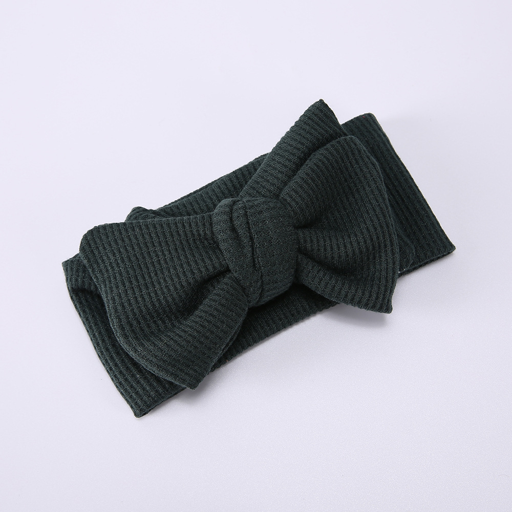 Waffle Bow Headband