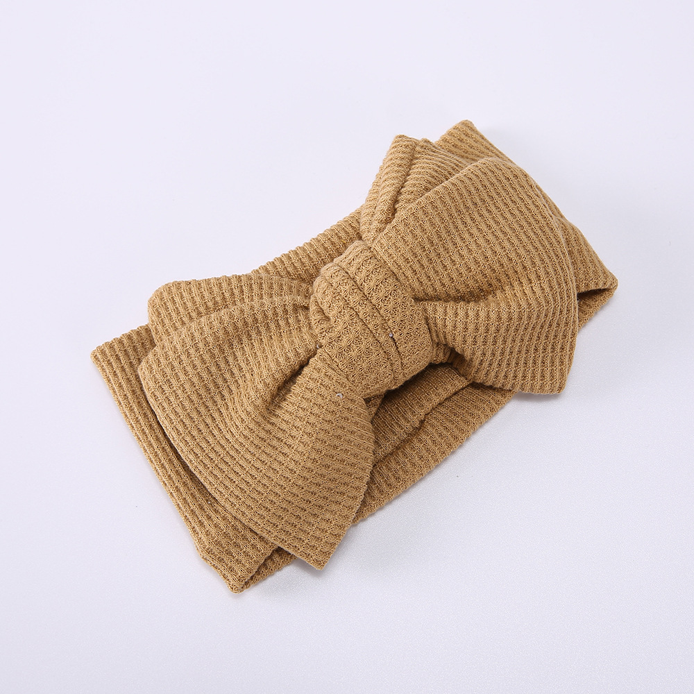 Waffle Bow Headband